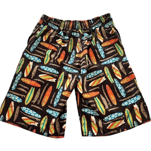 Mossimo Mens Surfboard Print Broad Shorts Surfing Size XL 16/18 - Picture 2 of 6